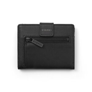 NWT‎ EVERKI RFID Blocking Slim Wallet for cards coins and bills Leather